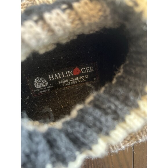 Haflinger Black and Brown Ankle Booties - Picture 11 of 11